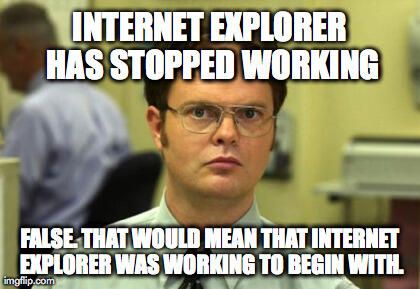 Internet Explorer Meme