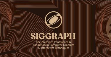 Special 50th birthday logo of Siggraph 2023